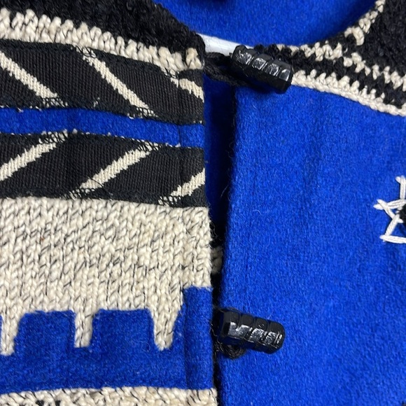 Coldwater Creek Women’s Wool Quilt Embroidery Light Vintage Boho Jacket Sz L - Picture 6 of 12